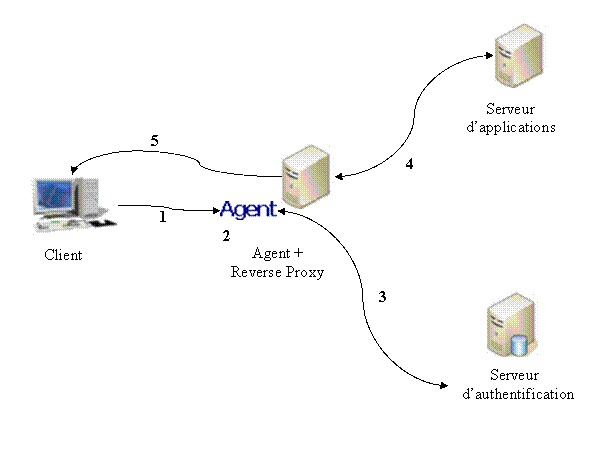 Architecture avec un reverse proxy